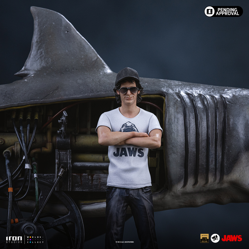 STEVEN SPIELBERG JAWS 50TH ANNIVERSARY DELUXE - JAWS - ART SCALE 1/10 - IRON STUDIOS - Imagen 4