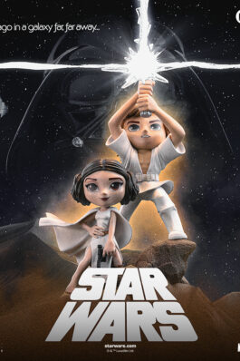 LUKE AND LEIA – STAR WARS – MINICO – IRON STUDIOS