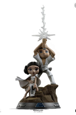 LUKE AND LEIA – STAR WARS – MINICO – IRON STUDIOS