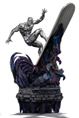SILVER SURFER DELUXE – INFINITY GAUNTLET DIORAMA – ART SCALE 1/10 – IRON STUDIOS