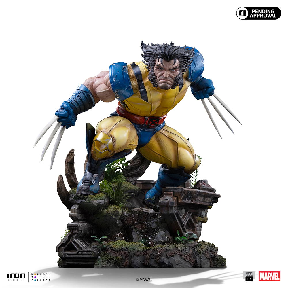 WOLVERINE - MARVEL COMICS - LEGACY REPLICA 1/4 - IRON STUDIOS - 42882335238