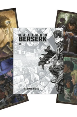 BERSERK MAXIMUM 21 (PORTADA ALTERNATIVA + 4 POSTALES)