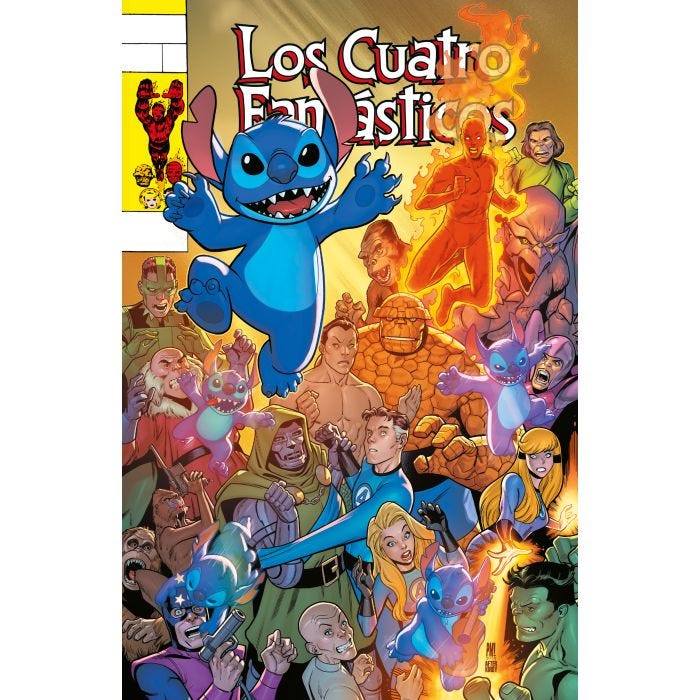 LOS 4 FANTASTICOS 02 (184) (PORTADA DISNEY FANTASTIC FOUR #3)