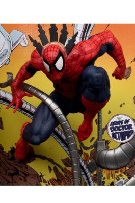 SPIDER-MAN (MARVEL TALES #223) – MARVEL – 1/6 SCALE COLLECTIBLE FIGURE W/SCENE & COMIC – 25 CM – MCFARLANE TOYS