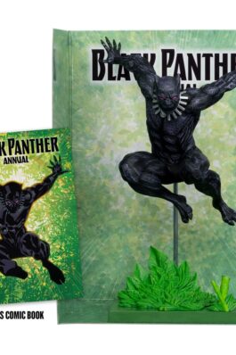 BLACK PANTHER (BLACK PANTHER ANNUAL #1 VARIANT) – MARVEL – 1/6 SCALE COLLECTIBLE FIGURE W/SCENE & COMIC – 29 CM – MCFARLANE TOYS