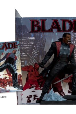 BLADE (BLADE #1) – MARVEL – 1/6 SCALE COLLECTIBLE FIGURE W/SCENE & COMIC – 19 CM – MCFARLANE TOYS