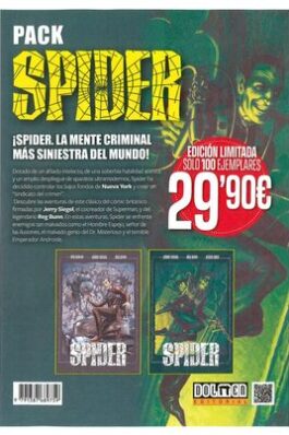 PACK THE SPIDER VOL 01 Y 02
