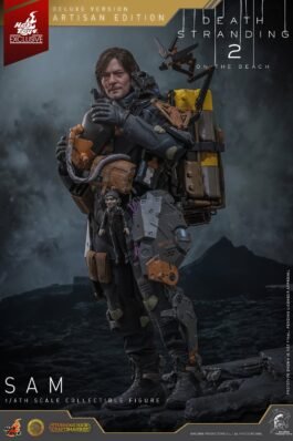 DEATH STRANDING 2: ON THE BEACH FIGURA VIDEOGAME MASTERPIECE 1/6 SAM (ARTISAN EDITION DELUXE VERSION) 31 CM – HOT TOYS