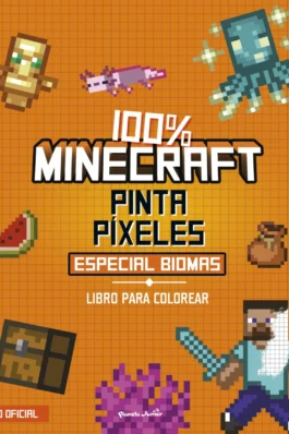 100% MINECRAFT. PINTA PÍXELES. ESPECIAL BIOMAS