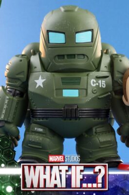 ¿QUÉ PASARÍA SI…? MINIFIGURAS COSBABY (S) HYDRA STOMPER & STEVE ROGERS 10 CM – HOT TOYS