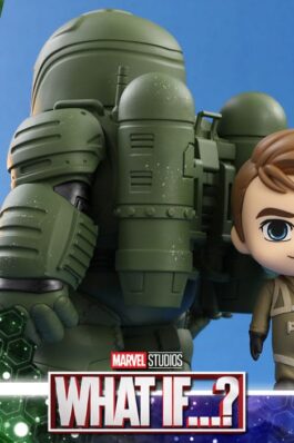 ¿QUÉ PASARÍA SI…? MINIFIGURAS COSBABY (S) HYDRA STOMPER & STEVE ROGERS 10 CM – HOT TOYS