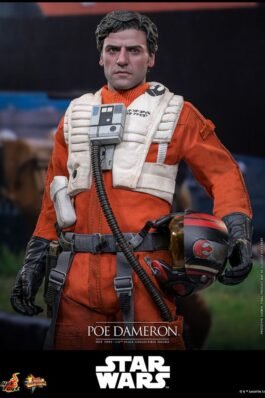STAR WARS FIGURA 1/6 POE DAMERON 30 CM – HOT TOYS