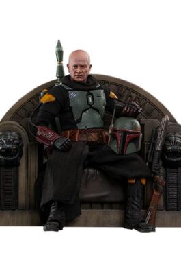 STAR WARS: THE MANDALORIAN FIGURA 1/6 BOBA FETT REPAINT ARMOR AND THRONE SPECIAL EDITION 30 CM – HOT TOYS