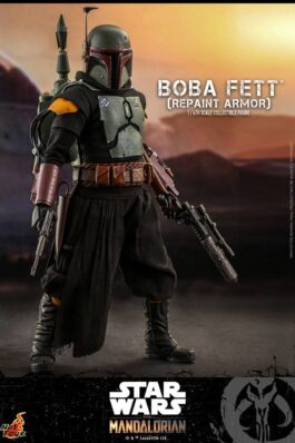 STAR WARS: THE MANDALORIAN FIGURA 1/6 BOBA FETT REPAINT ARMOR SPECIAL EDITION 30 CM – HOT TOYS
