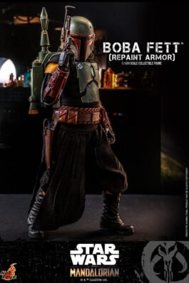 STAR WARS: THE MANDALORIAN FIGURA 1/6 BOBA FETT REPAINT ARMOR SPECIAL EDITION 30 CM – HOT TOYS