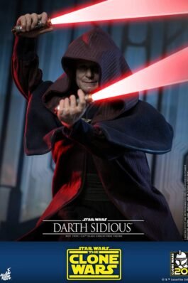 STAR WARS:: THE CLONE WARS FIGURA 1/6 DARTH SIDIOUS 29 CM – HOT TOYS