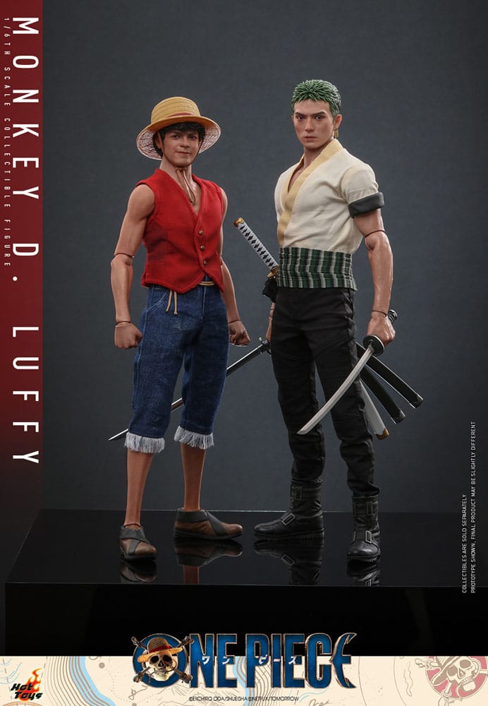 ONE PIECE (NETFLIX) FIGURA 1/6 MONKEY D. LUFFY 31 CM - HOT TOYS - Imagen 8