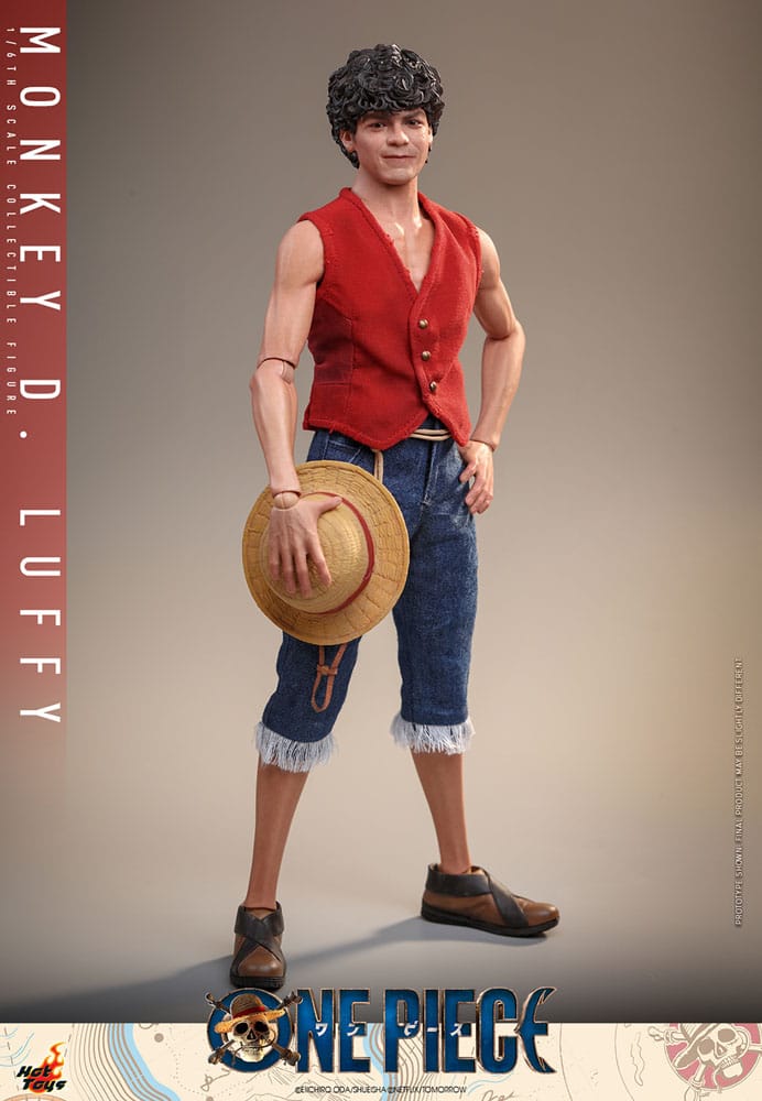 ONE PIECE (NETFLIX) FIGURA 1/6 MONKEY D. LUFFY 31 CM - HOT TOYS - Imagen 10