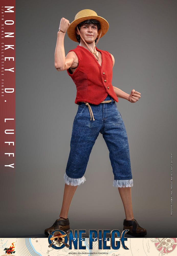 ONE PIECE (NETFLIX) FIGURA 1/6 MONKEY D. LUFFY 31 CM - HOT TOYS - Imagen 11