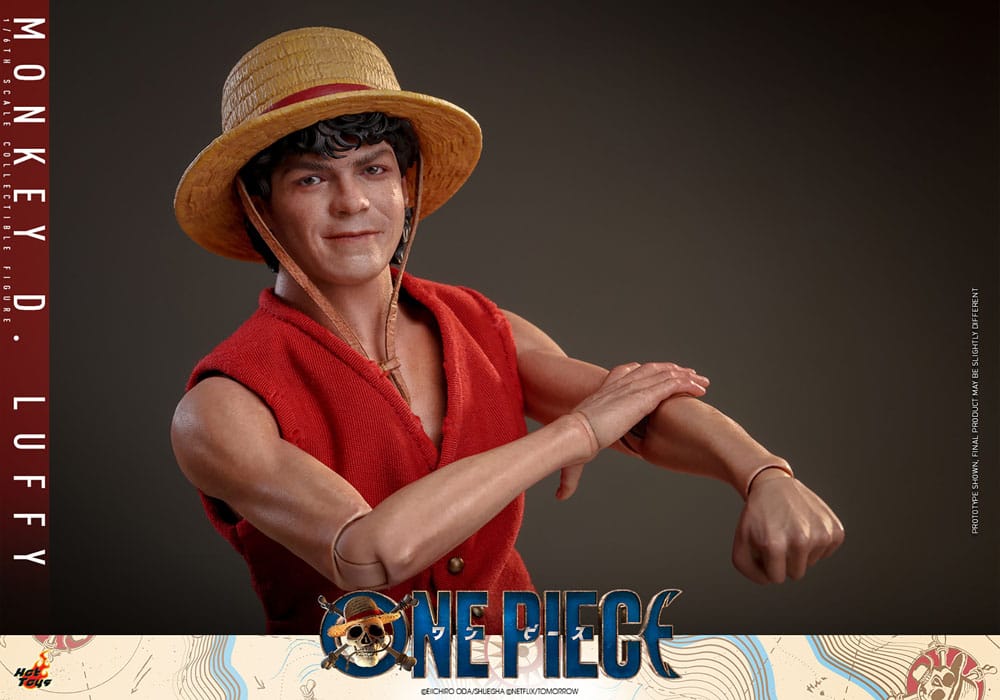 ONE PIECE (NETFLIX) FIGURA 1/6 MONKEY D. LUFFY 31 CM - HOT TOYS - Imagen 15