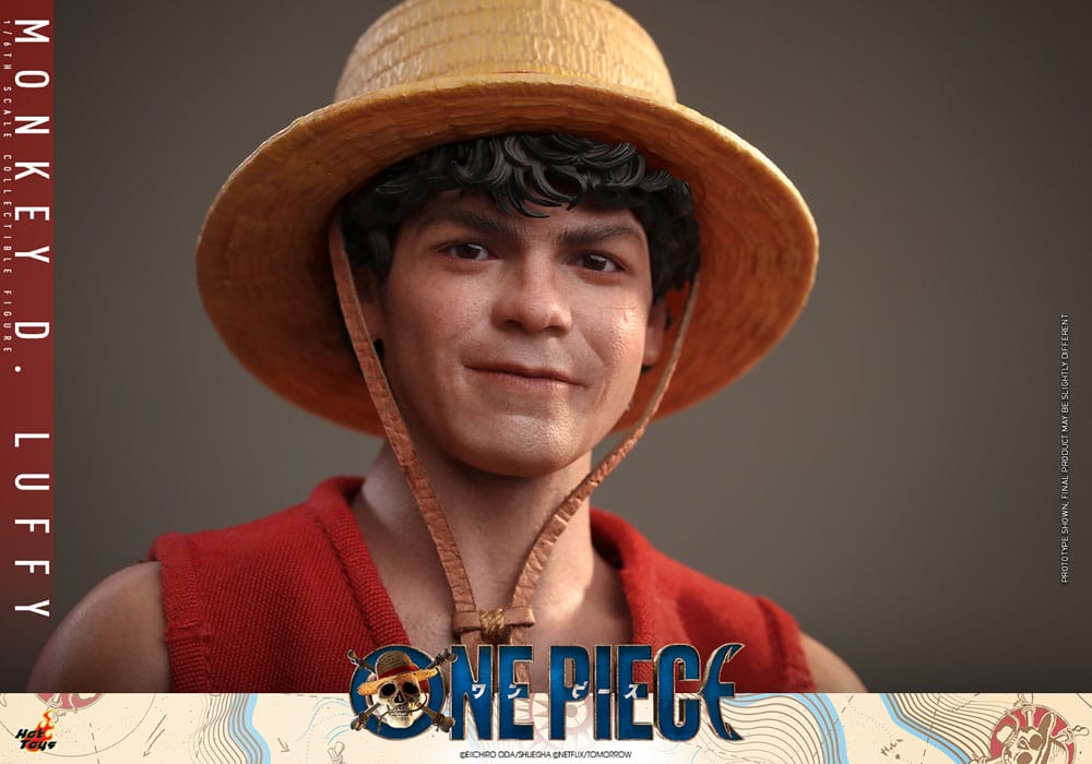 ONE PIECE (NETFLIX) FIGURA 1/6 MONKEY D. LUFFY 31 CM - HOT TOYS - Imagen 16