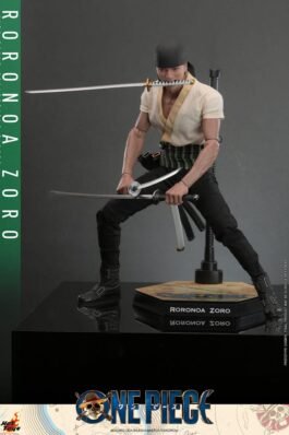 ONE PIECE (NETFLIX) FIGURA 1/6 RORONOA ZORO 31 CM – HOT TOYS