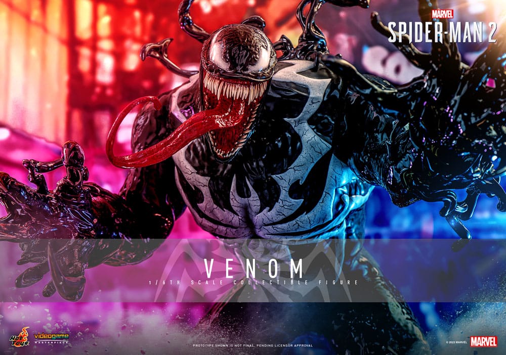 SPIDER-MAN 2 FIGURA VIDEOGAME MASTERPIECE 1/6 VENOM 53 CM - HOT TOYS - Imagen 2