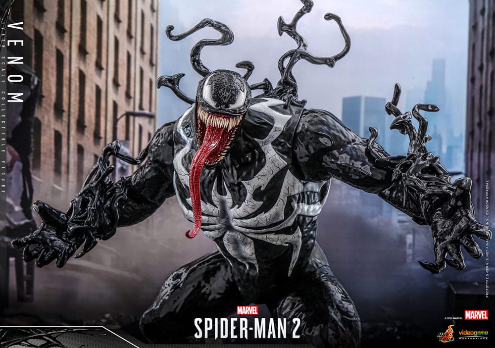 SPIDER-MAN 2 FIGURA VIDEOGAME MASTERPIECE 1/6 VENOM 53 CM - HOT TOYS - Imagen 16