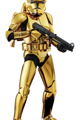 STAR WARS FIGURA 1/6 CLONE TROOPER (GOLD CHROME VERSION) EXCLUSIVE 30 CM – HOT TOYS