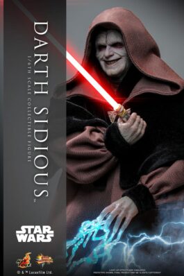 STAR WARS FIGURA MOVIE MASTERPIECE 1/6 DARTH SIDIOUS 29 CM – HOT TOYS