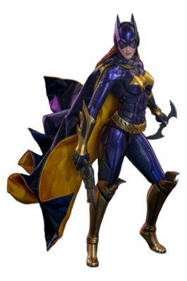 BATMAN ARKHAM KNIGHT FIGURA VIDEOGAME MASTERPIECE 1/6 BATGIRL (PURPLE AND GOLD VERSION) EXCLUSIVE 30 CM – HOT TOYS