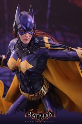BATMAN ARKHAM KNIGHT FIGURA VIDEOGAME MASTERPIECE 1/6 BATGIRL (PURPLE AND GOLD VERSION) EXCLUSIVE 30 CM – HOT TOYS