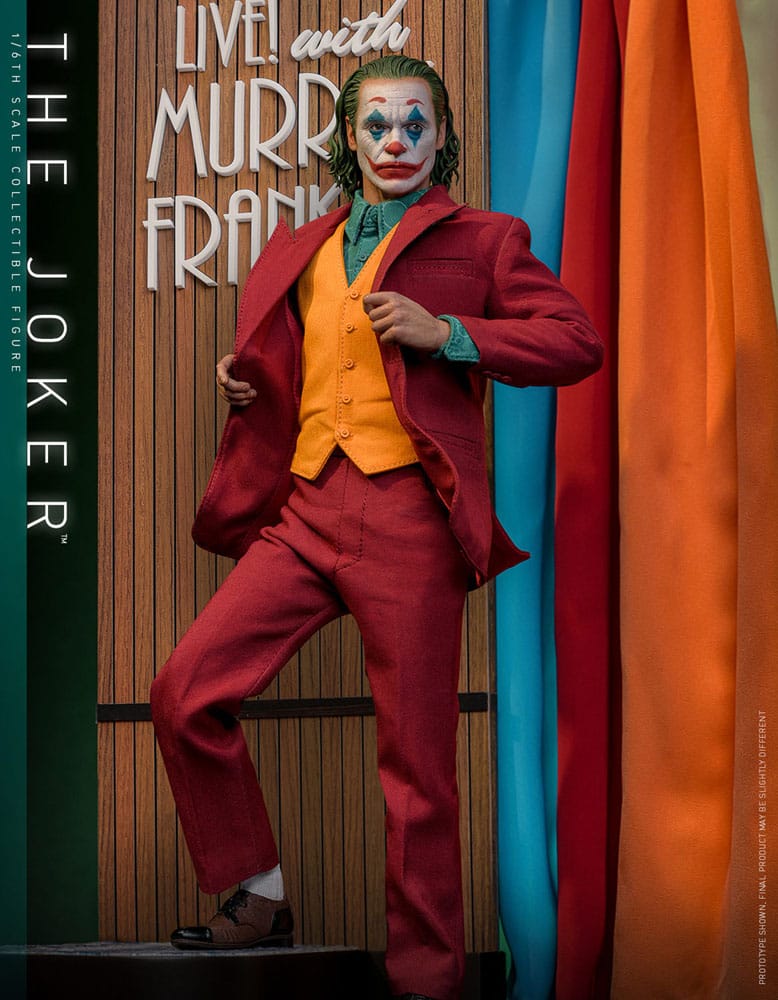 JOKER MOVIE MASTERPIECE FIGURA 1/6 THE JOKER 30 CM - HOT TOYS - Imagen 4