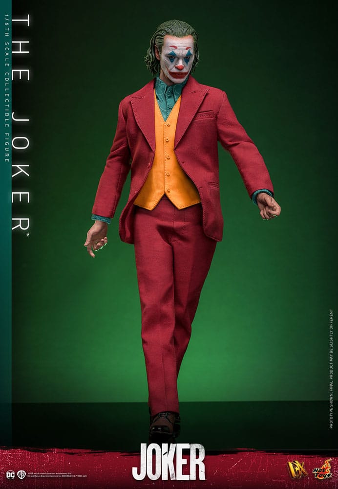 JOKER MOVIE MASTERPIECE FIGURA 1/6 THE JOKER 30 CM - HOT TOYS - Imagen 9