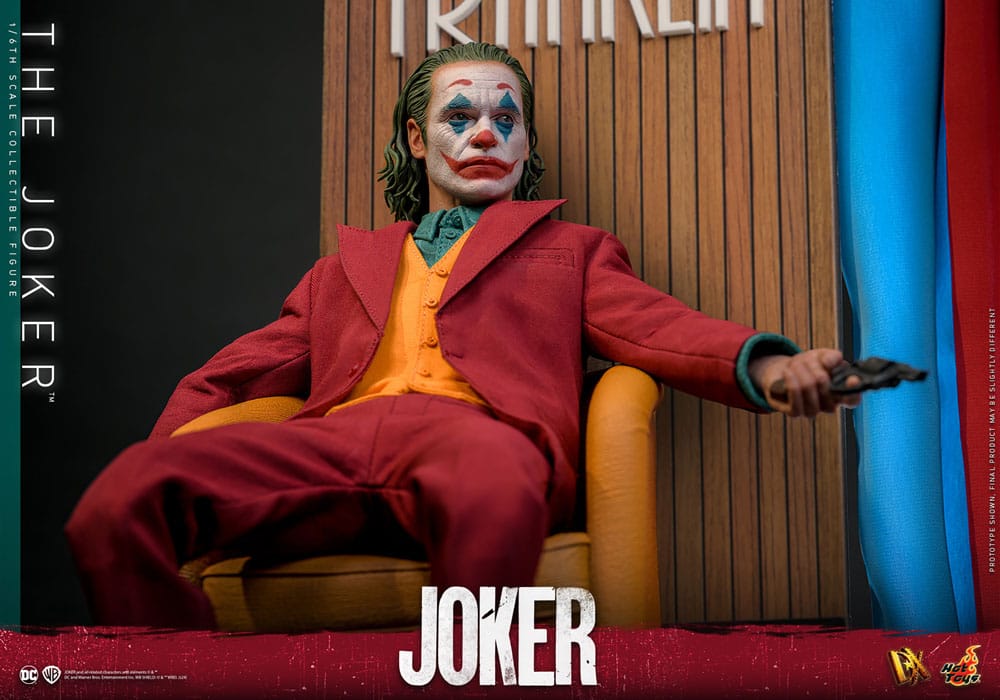 JOKER MOVIE MASTERPIECE FIGURA 1/6 THE JOKER 30 CM - HOT TOYS - Imagen 17