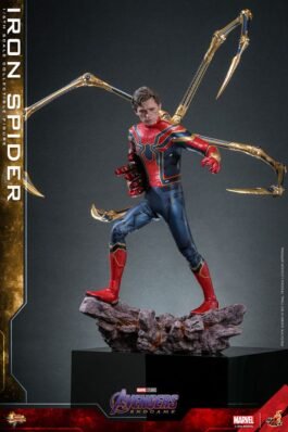 VENGADORES: ENDGAME MOVIE MASTERPIECE FIGURA 1/6 IRON SPIDER 28 CM – HOT TOYS