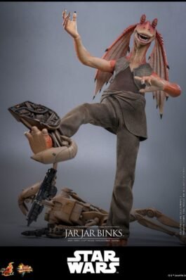 STAR WARS FIGURA 1/6 JAR JAR BINKS 33 CM – HOT TOYS