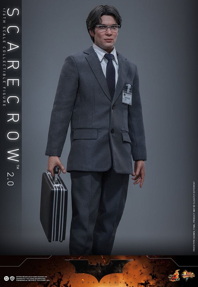 SCARECROW 2.0 - MOVIE MASTERPIECE SERIES - BATMAN BEGINS - 1/6 - 30 CM - HOT TOYS - Imagen 8