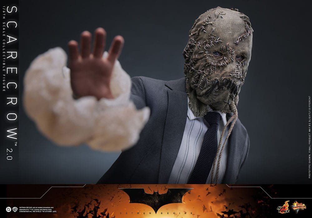 SCARECROW 2.0 - MOVIE MASTERPIECE SERIES - BATMAN BEGINS - 1/6 - 30 CM - HOT TOYS - Imagen 11