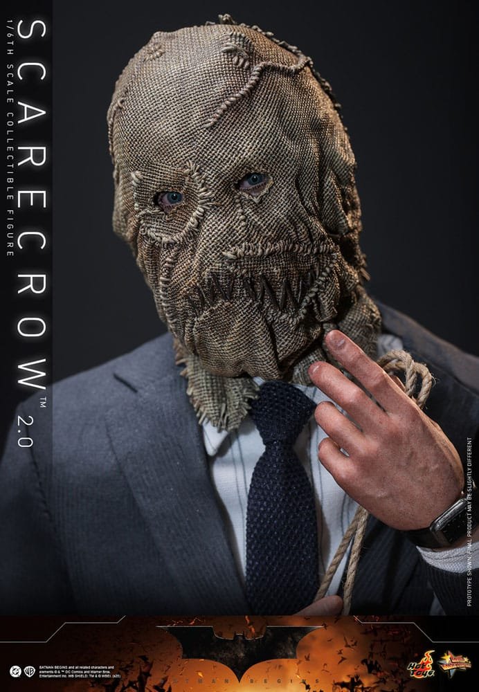 SCARECROW 2.0 - MOVIE MASTERPIECE SERIES - BATMAN BEGINS - 1/6 - 30 CM - HOT TOYS - Imagen 18