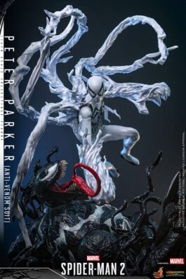 SPIDER-MAN 2 FIGURA VIDEO GAME MASTERPIECE 1/6 PETER PARKER (ANTI-VENOM SUIT) 30 CM – HOT TOYS