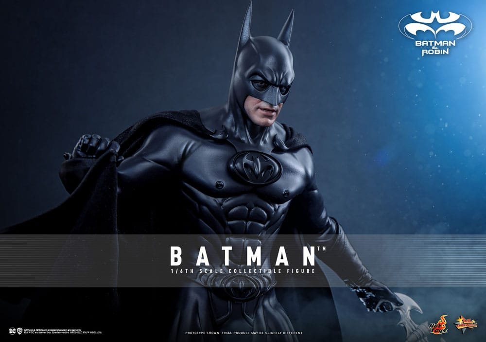 BATMAN Y ROBIN FIGURA MOVIE MASTERPIECE 1/6 BATMAN 30 CM - HOT TOYS - Imagen 2