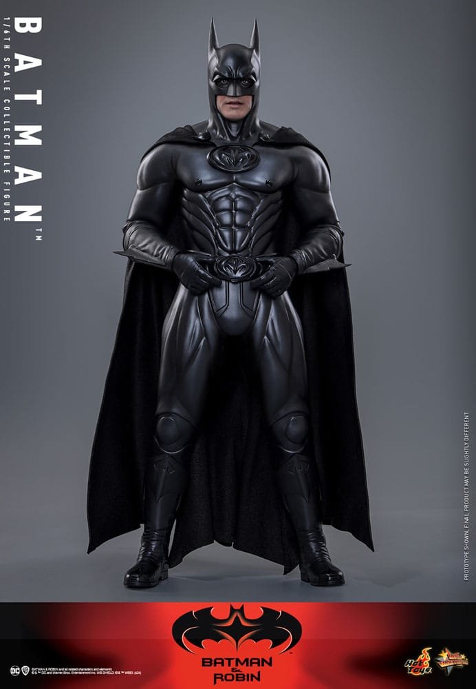 BATMAN Y ROBIN FIGURA MOVIE MASTERPIECE 1/6 BATMAN 30 CM - HOT TOYS - Imagen 8