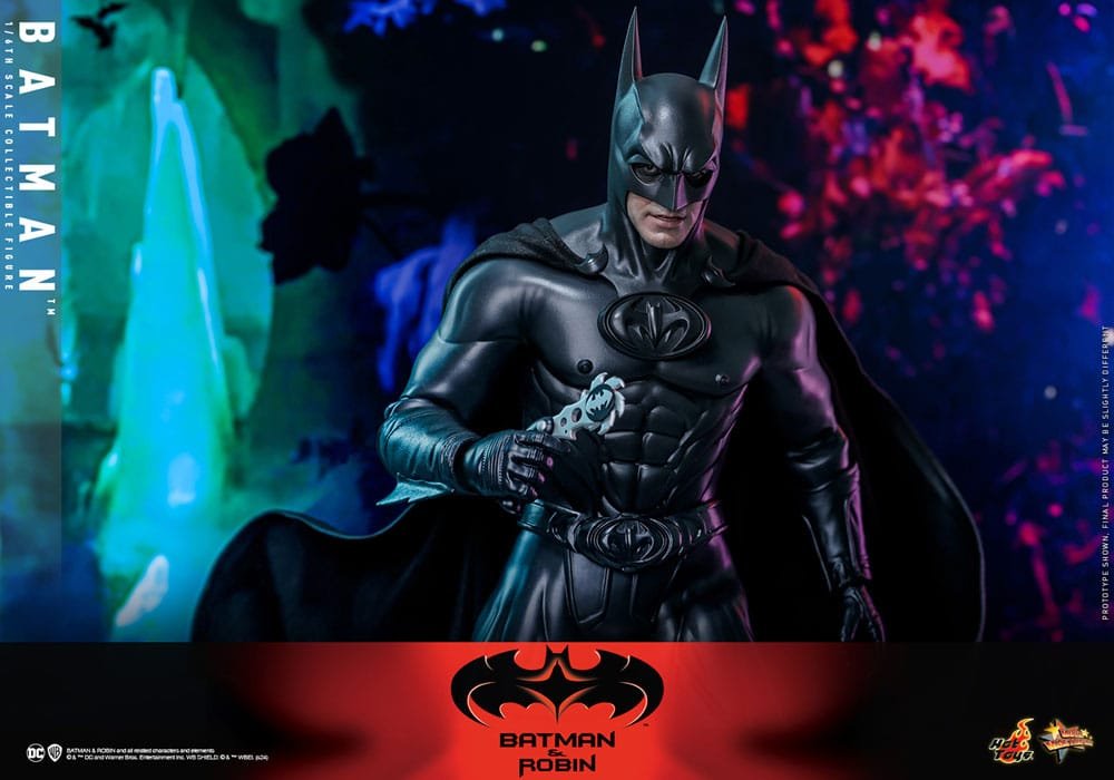 BATMAN Y ROBIN FIGURA MOVIE MASTERPIECE 1/6 BATMAN 30 CM - HOT TOYS - Imagen 10