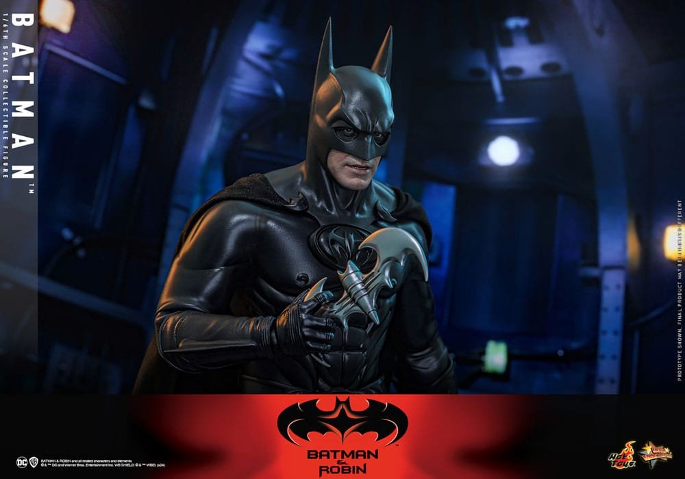 BATMAN Y ROBIN FIGURA MOVIE MASTERPIECE 1/6 BATMAN 30 CM - HOT TOYS - Imagen 13