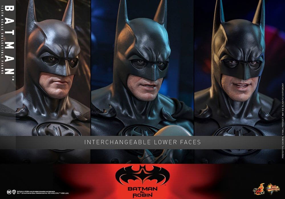 BATMAN Y ROBIN FIGURA MOVIE MASTERPIECE 1/6 BATMAN 30 CM - HOT TOYS - Imagen 14