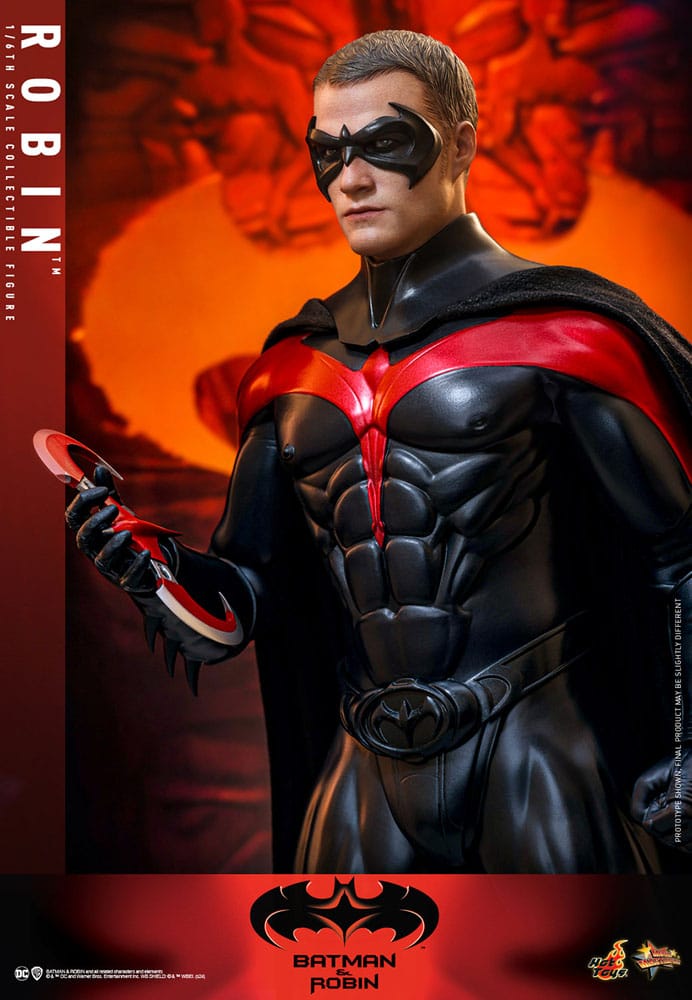 BATMAN Y ROBIN FIGURA MOVIE MASTERPIECE 1/6 ROBIN 30 CM - HOT TOYS - Imagen 3