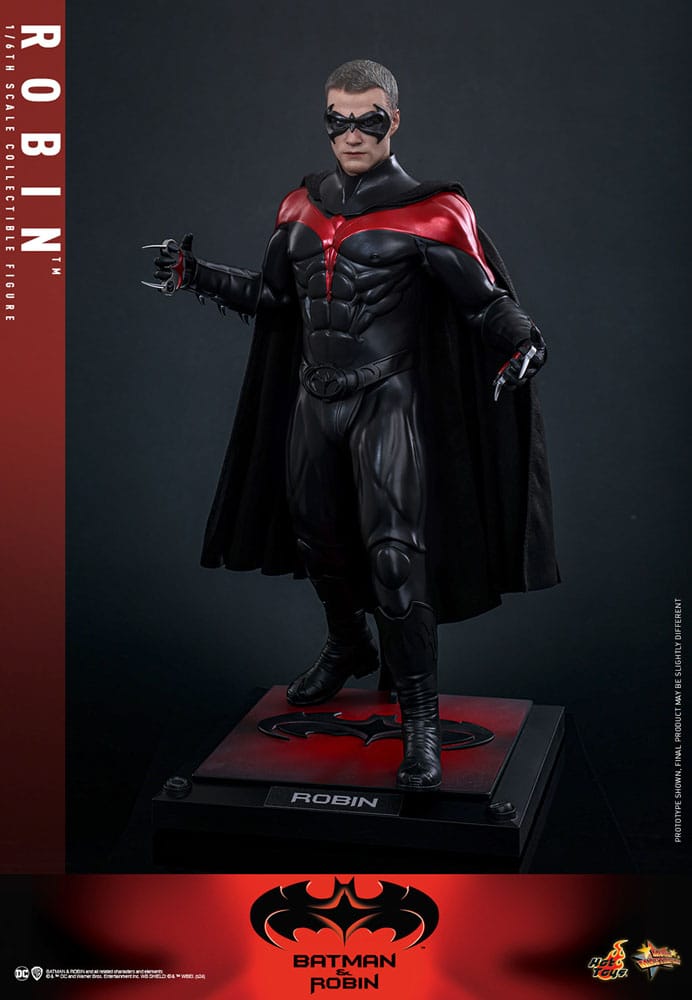 BATMAN Y ROBIN FIGURA MOVIE MASTERPIECE 1/6 ROBIN 30 CM - HOT TOYS - Imagen 6
