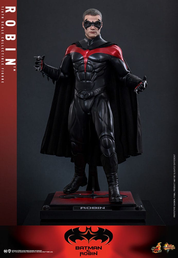 BATMAN Y ROBIN FIGURA MOVIE MASTERPIECE 1/6 ROBIN 30 CM - HOT TOYS - Imagen 7