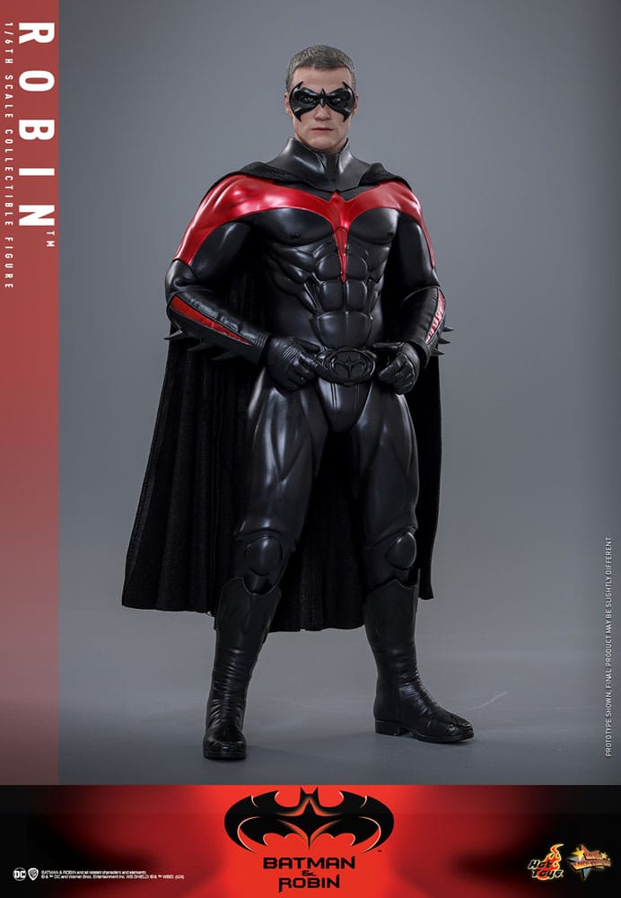 BATMAN Y ROBIN FIGURA MOVIE MASTERPIECE 1/6 ROBIN 30 CM - HOT TOYS - Imagen 9
